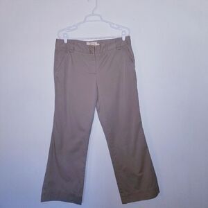 J. Crew 12 s tan wide leg. ^